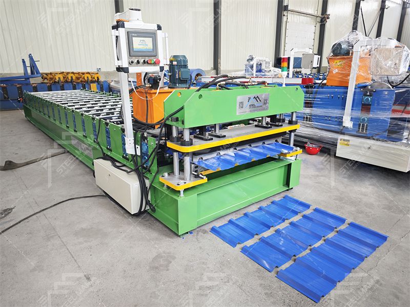 trapezoidal roofing sheet machine