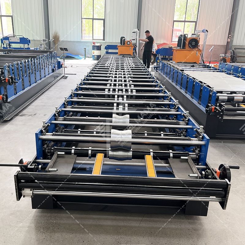 Zimbabwe Popular High Speed 720 IBR Trapezoidal Roof Sheet Roll Forming Machine