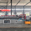 Factory Supply Full Automatic Double Row Stud Machine Color Steel Metal Fence Panel Cold Roll Forming Machine