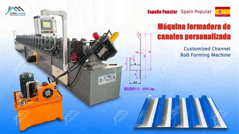 Custom Channel Roll Forming Machine 