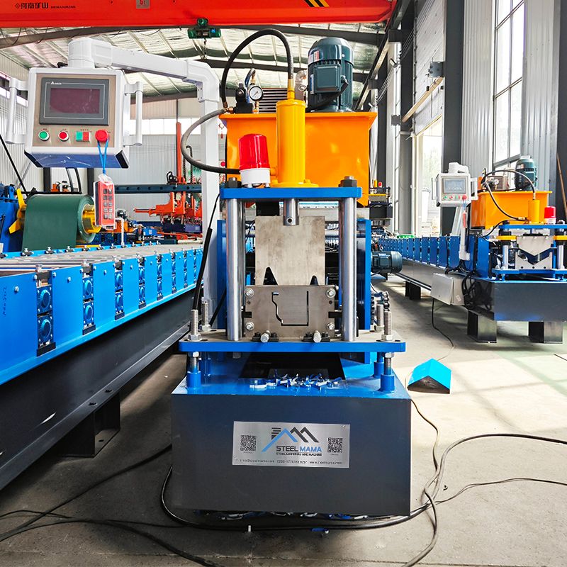Ghana Popular Durable Low-Maintenance Gutter Roll Forming Machine