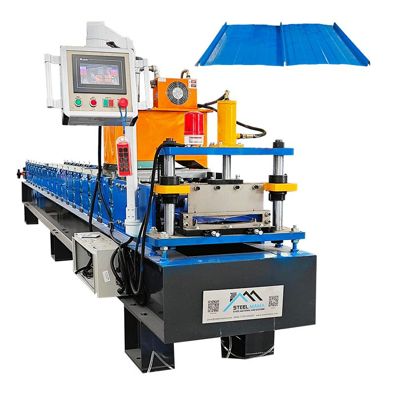 Factory Supply Easy Maintainable Standing Seam Roofing Roll Forming Machine for Ghana