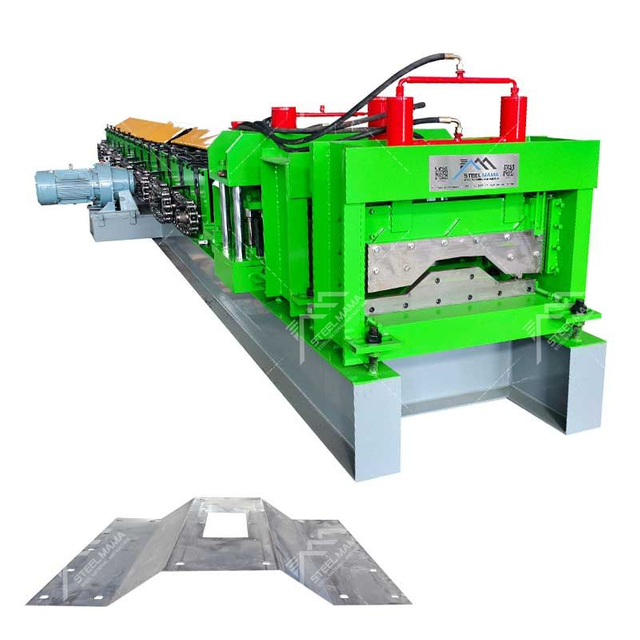 Steelmama Professional Production Full Automatic Grain Silo Wall Sheet Roll Forming Machine 