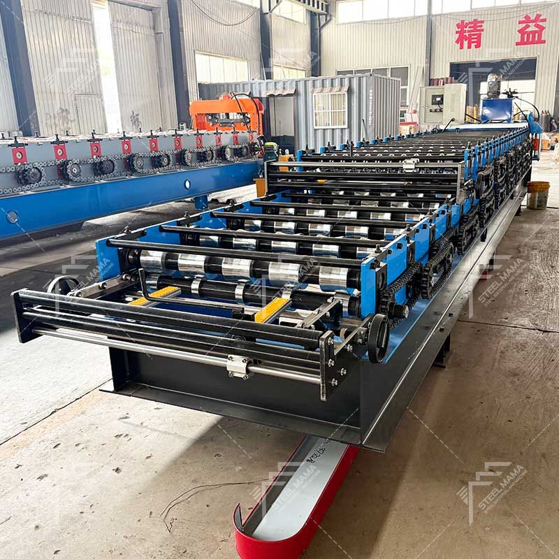 Steelmama South Africa Popular Color Steel 686 IBR & 760 Corrugated Roof Panel Double Layer Machine