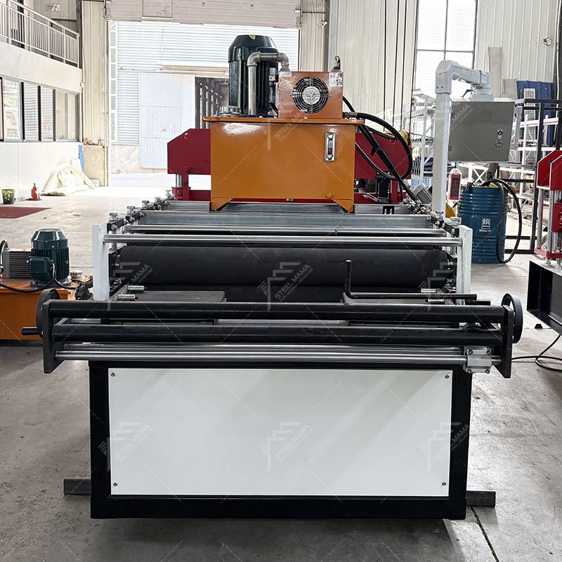 South Africa Popular Full Automatic Color Steel Metal Iron Sheet Leveling And Slitting Machine 