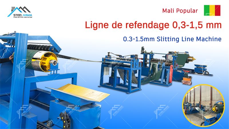 coil slitting machine line