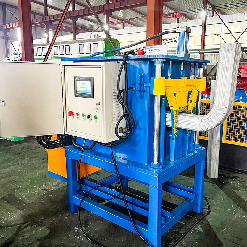 Mexico Popular High Productivity Downspout Elbow Roll Forming Making Machine