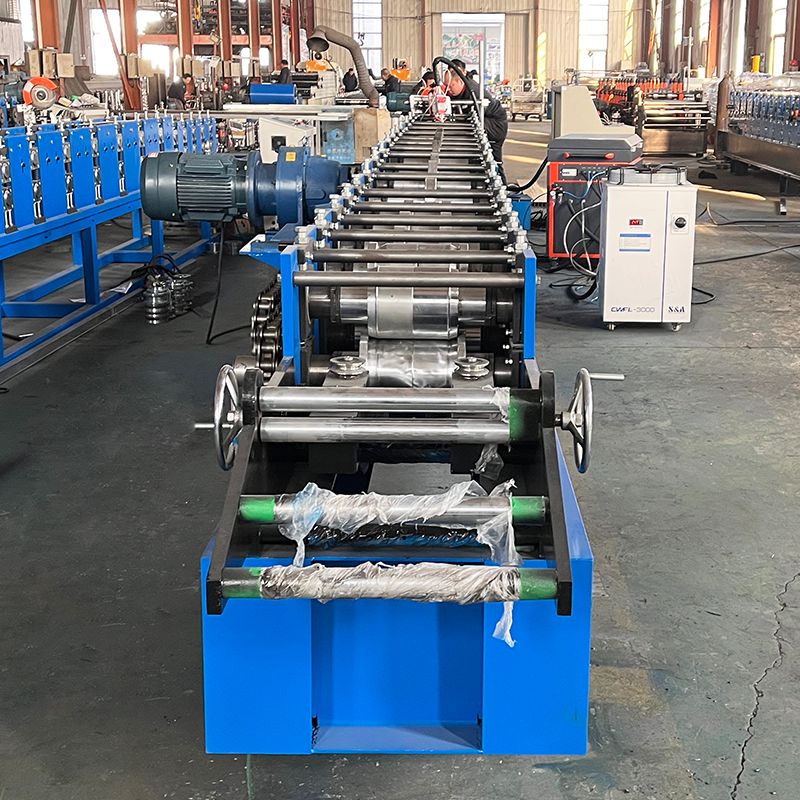 Automatic Adjustment High Stability 50*39 Mm Square Tube Roll Forming Machine for Indonesia