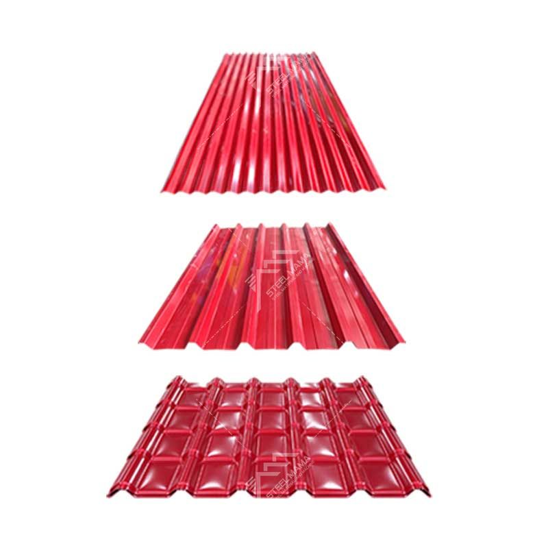 Chile Popular Durable PV6 IBR & 988 Corrugated & 1025 Tile Three Layer Sheet Roof Panel Roll Forming Machine