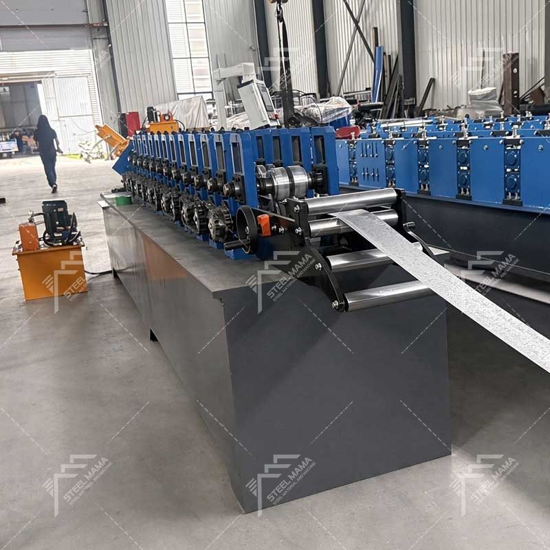 Steelmama Full Automatic High Standard U Track Roll Forming Machine for Dominican