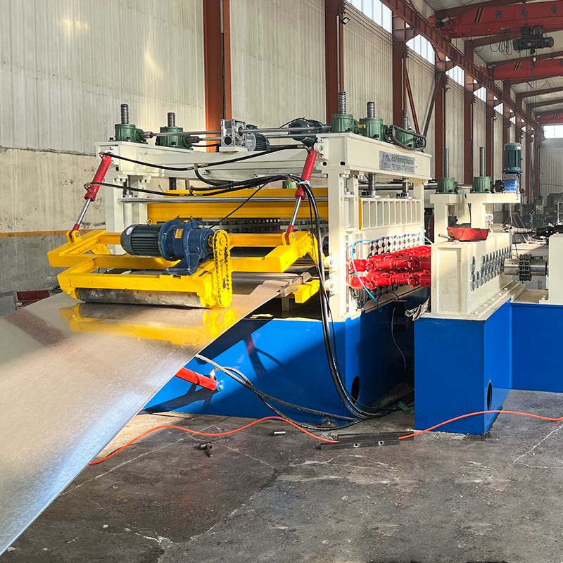 Mexico Popular Professional Production High Quality Full Automatic 4mm Leveling And Cutting Machine