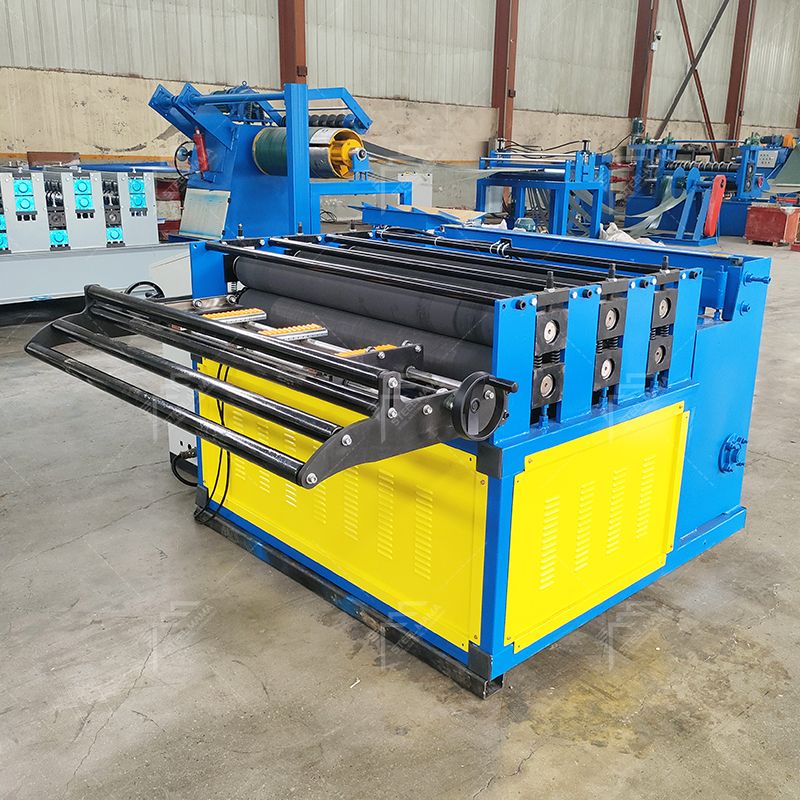 Ivory Coast Popular Galvanized Steel Profile High Efficiency 0.12mm Cut To Length Machine