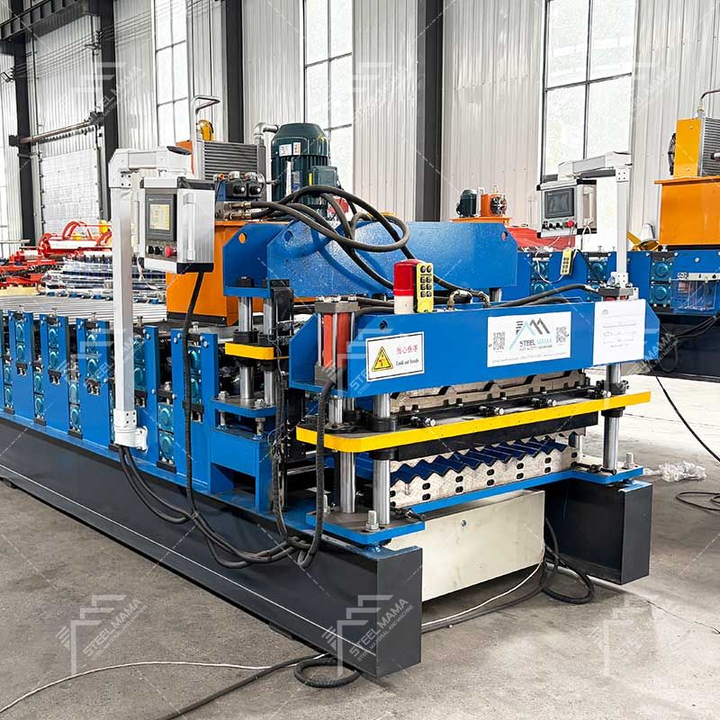 Steelmama Zimbabwe Popular 840 IBR & 836 Corrugated Roofing Sheet Double Layer Cold Roll Forming Machine Manufacturers