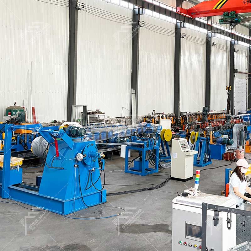 Turkey Popular Easy Operation 0.2-0.7mm Steel Coil Slitting Line Machine