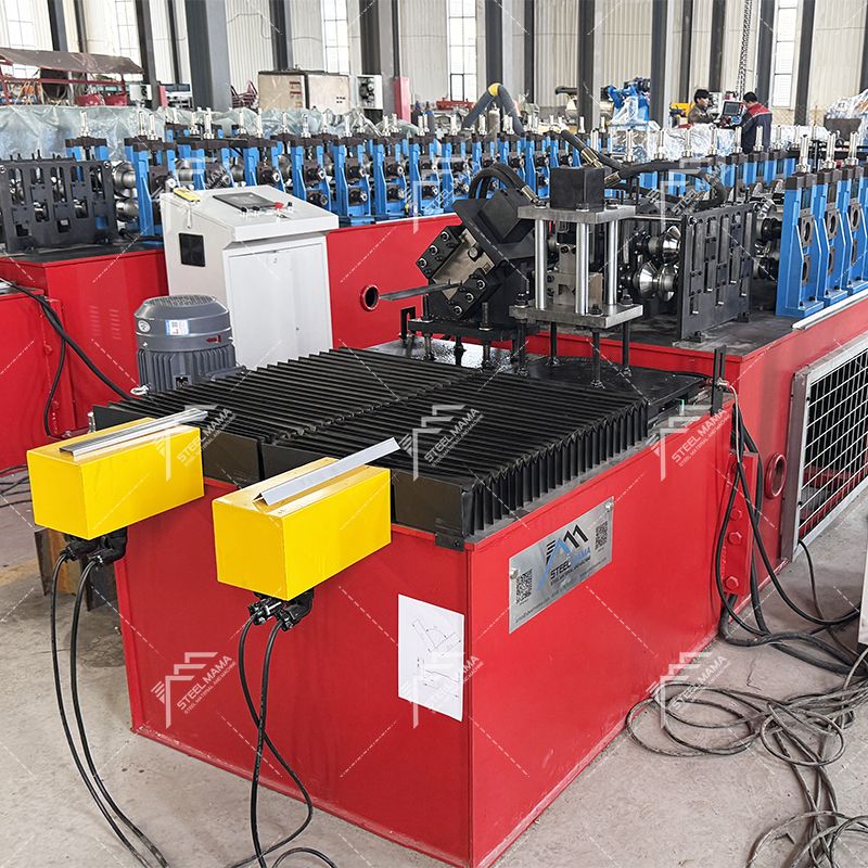 Mexico Popular Custom Galvanized Steel Profile Double Row Keel Roll Forming Machine