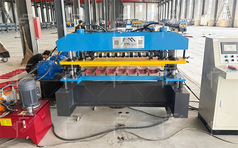 galvanized IBR iron roofing sheet machine