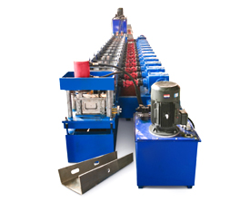 Post Beam Roll Forming Machine