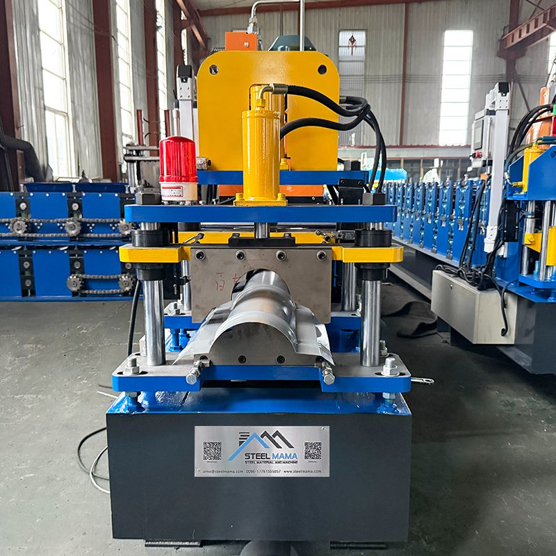 Zimbabwe Popular Leading Full Automatic High-Speed Portable Ridge Cap Roll Forming Machine