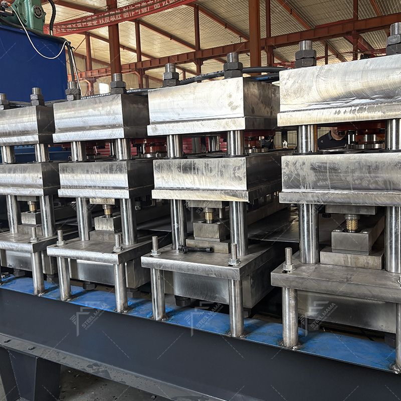 Vietnam Popular Hot Sale Three Waves And Two Waves Road Barrier Highway Express Guardrail Fence Crash Rolling Forming Machine