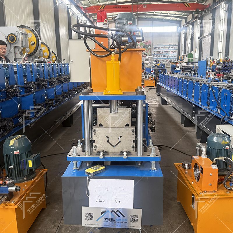 America Popular Customized Design Galvanized Steel Corner Post Roll Forming Machine