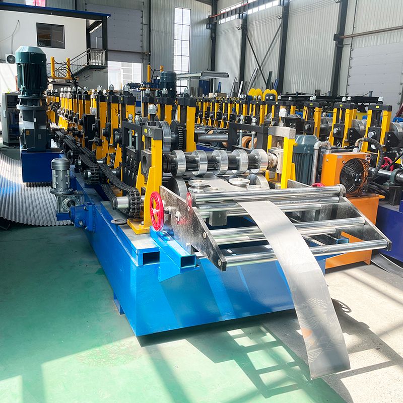 Finland Popular Premium Full Automatic Auto CZU Purlin Roll Forming Machine