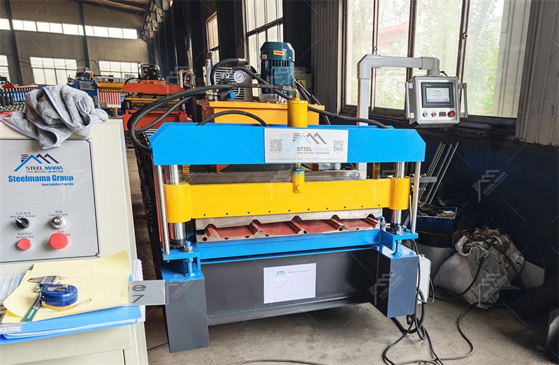 IBR metal roofing sheet roll forming machine