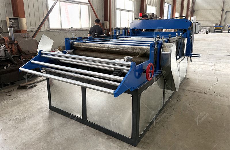 Steel coil leveling slitting