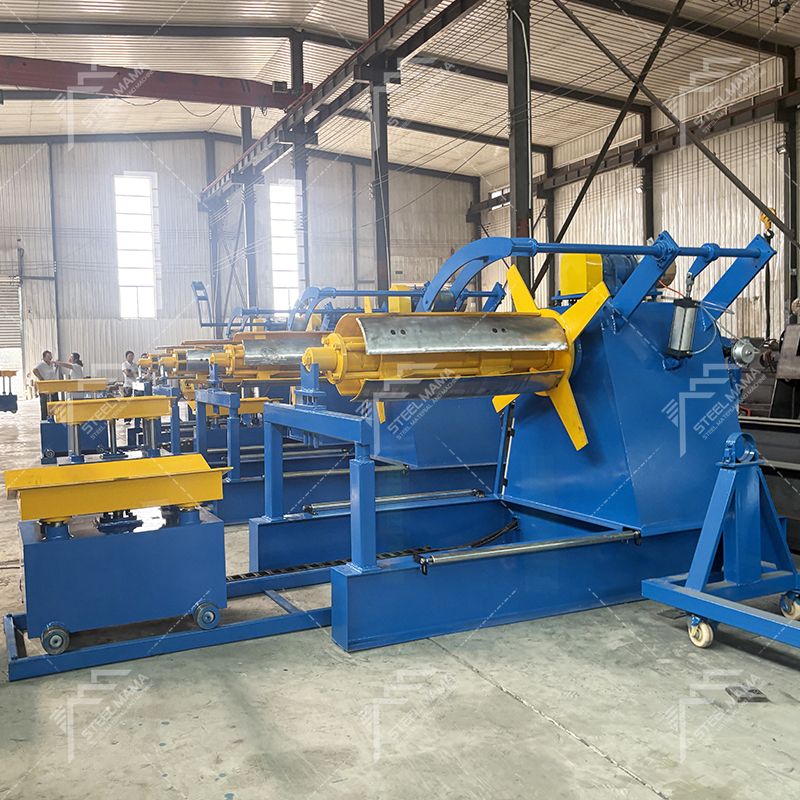 Direct Factory Price Wholesale Popular 7 Tons Weight Hydraulic Decoiler Machine for Korea