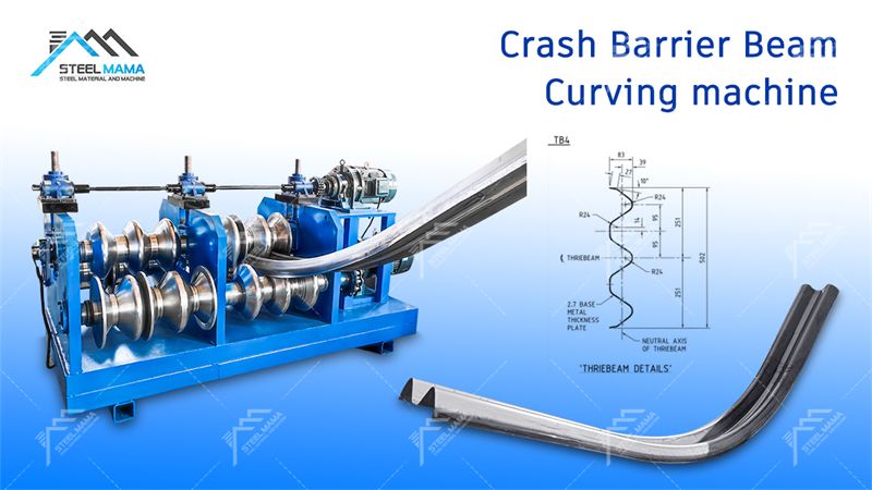Guardrail Beam Curving machine