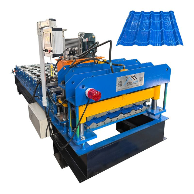 Factory Supply Full Automatic High Precision 800 Tile Roll Forming Machine for South Sudan