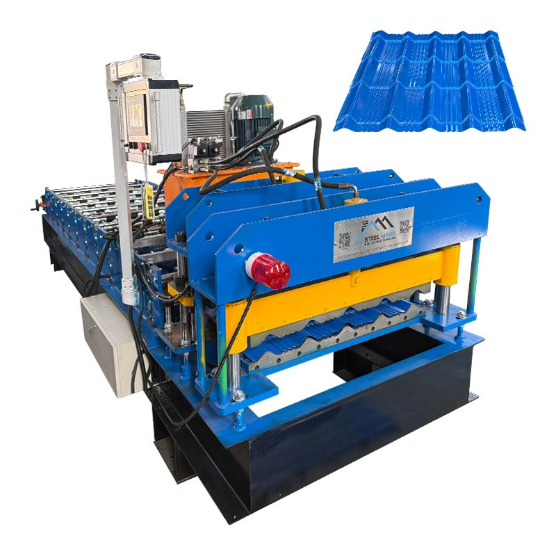 Factory Supply Full Automatic High Precision 800 Tile Roll Forming Machine for South Sudan