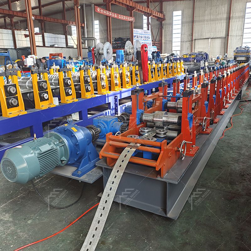 Mexico Popular Custom Design High Precision Solar Rack Roll Forming Machine
