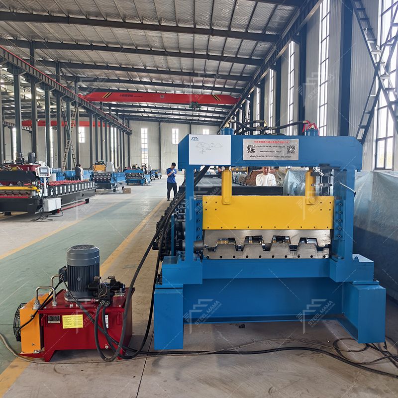 America Popular Automatic Control 846 Decking Floor Roll Forming Machine
