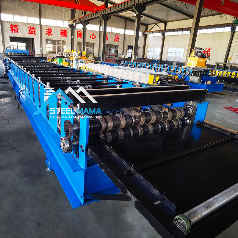 Factory Supply High Precision 1000mm Galvanized Floor Decking Roll Forming Machine Steel Building Material Machinery
