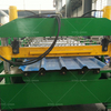Automatic Cold Galvanizing Iron Trapezoidal TR5 Metal Color Steel Roofing Sheet Roll Forming Machine