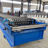 G550 Full Automatic Glazed Metal Tile Roofing Corrugated Sheet Cold Roll Forming Machine Production Line