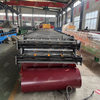 Europe Popular High Performance Trapezoidal And Tile Double Deck Roofing Panel Building Making Roll Forming Machine