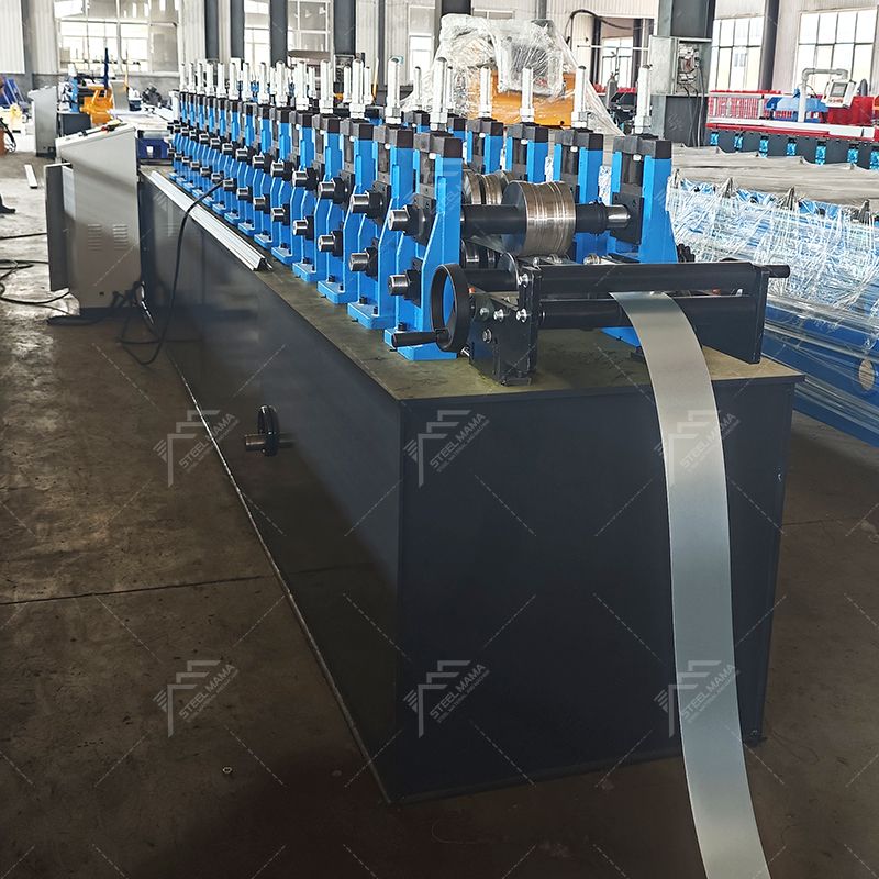 Indonesia Popular Fully Automatic Steel Omega Furring Channel Roll Forming Machine