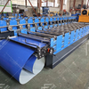 Iraq Popular Full Automatic Metal Glazed Zee Tile Roof Sheet Roll Forming Machine