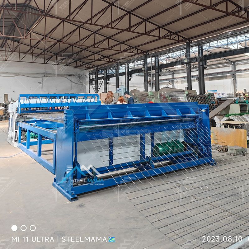 High Quality Fully Automatic Welded Wire Mesh Making Machine With Full Production Line