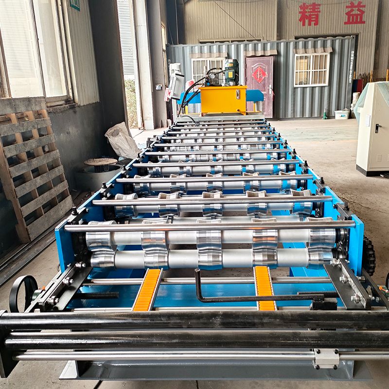 Zimbabwe Popular Long Lifespan High Efficiency 840 Trapezoidal Roofing Sheet Roll Forming Machine