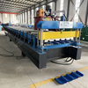 Durable Full Automatic 686 Trapezoidal Roofing Sheet Roll Forming Machine for Zimbabwe