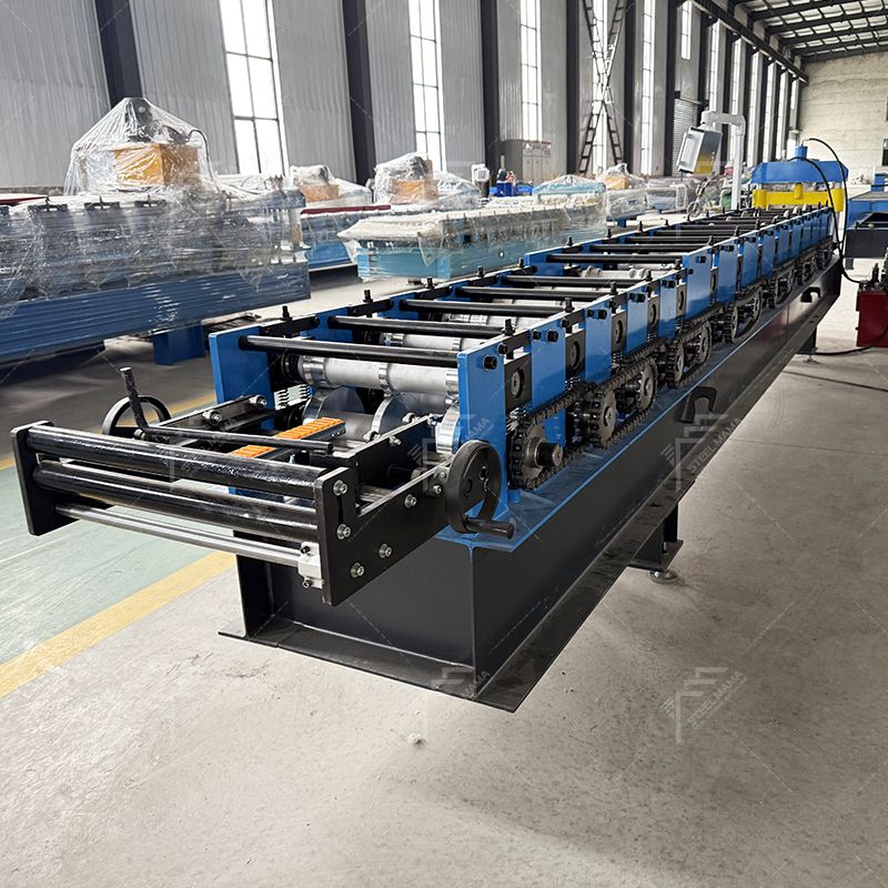 Zimbabwe Popular Full Automatic High Productivity 400 Ridge Cap Roll Forming Machine 