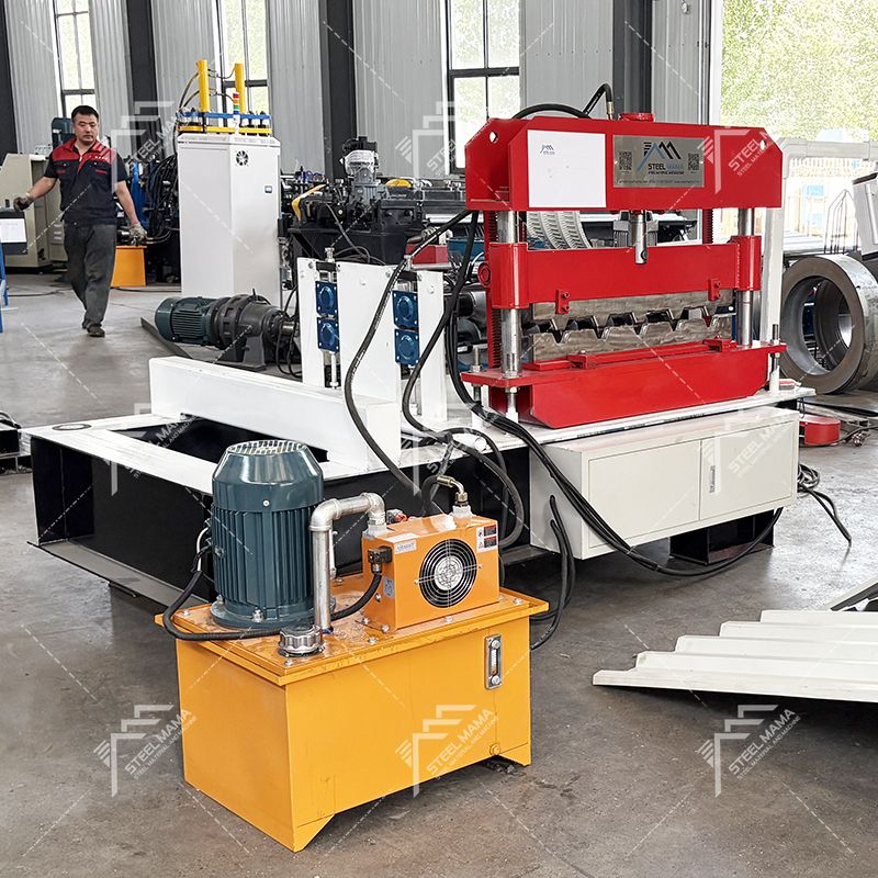 South Africa Popular Custom Design High Productivity Trapezoidal Sheet Crimping Machine