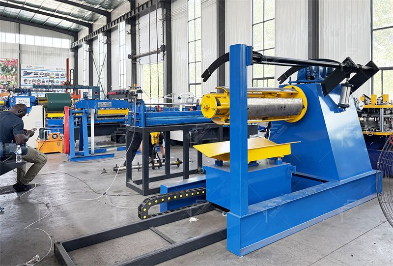 automatic metal Leveling And Slitting Machine Line