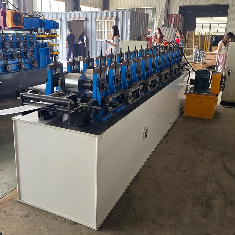 High Speed Automatic Metal C Channel Cold Roll Forming Machine for South Africa