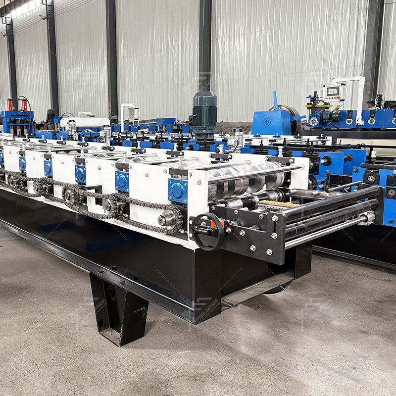 South Africa Popular High Output Full Automatic Standing Seam Roll Forming Machine