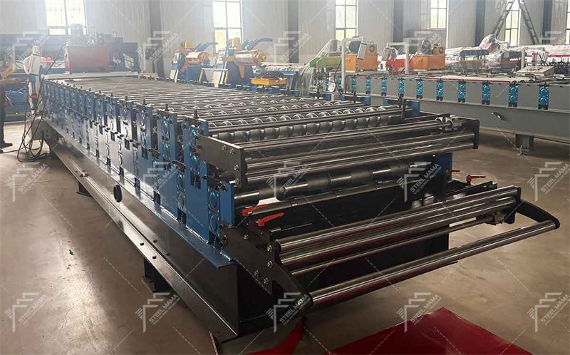 double layer roof wall roll forming machine