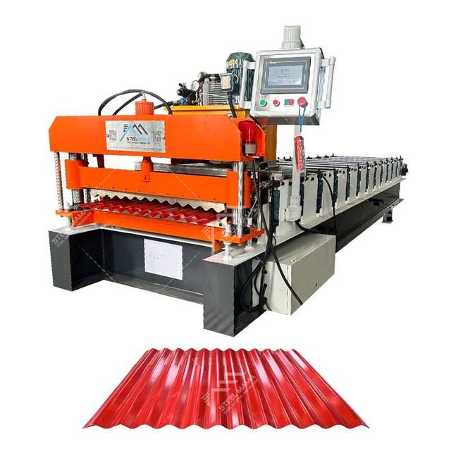 Steelmama High Output Durable Bolivia Popular 836 Corrugated Roof Sheet Roll Forming Machine