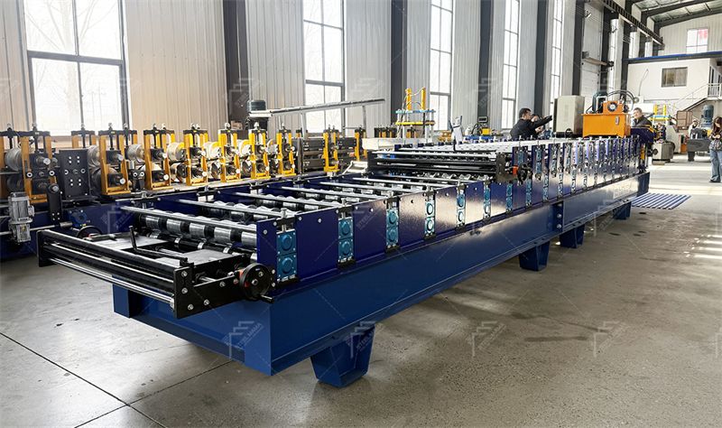 double layer roof sheet roll forming machine